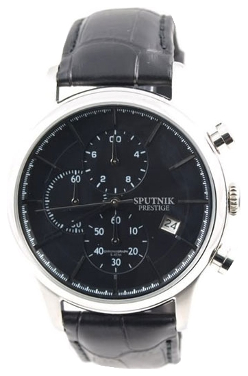 Sputnik NM-1G524/1 cher. wrist watches for men - 1 image, picture, photo