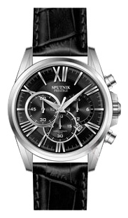 Wrist watch Sputnik NM-1L184-1 cher. for men - 1 photo, picture, image