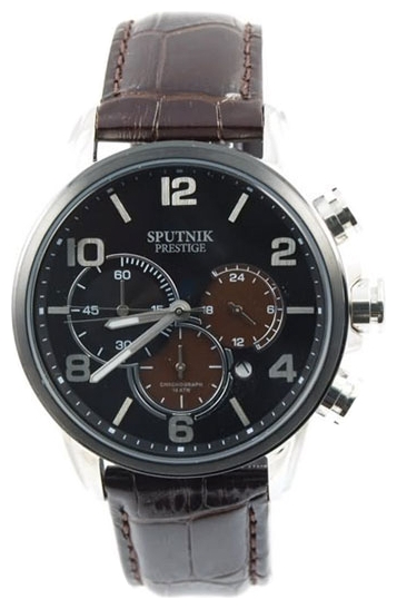 Sputnik NM-1L324/1.3 cher.+kor wrist watches for men - 1 image, picture, photo