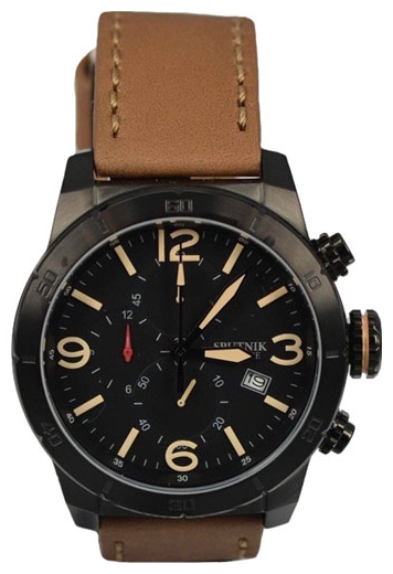 Wrist watch Sputnik NM-1L834/3 chern.zhelt. for men - 1 picture, photo, image