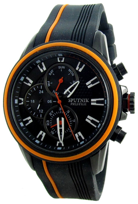 Wrist watch Sputnik NM-1M814/3 cher. for men - 1 photo, picture, image
