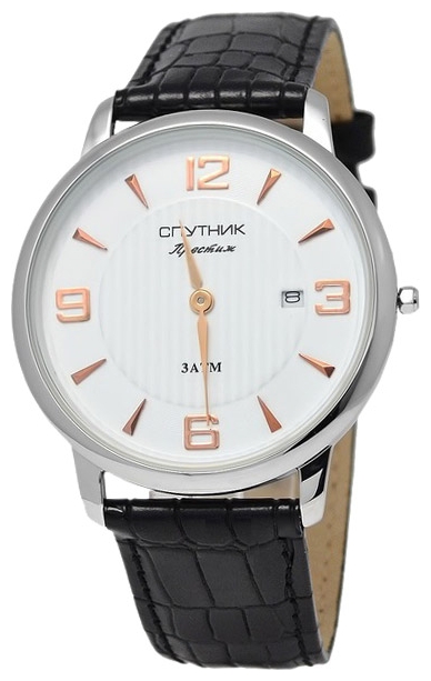 Wrist watch Sputnik NM-81607/1 bel. for men - 1 photo, image, picture