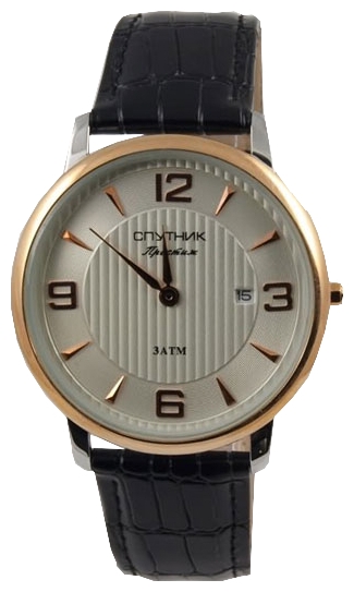 Wrist watch Sputnik NM-81607/6 stal for men - 1 photo, picture, image
