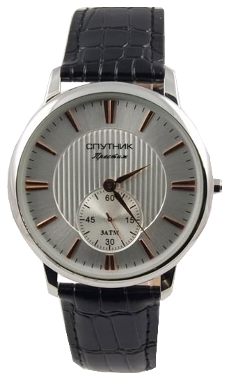 Wrist watch Sputnik NM-81608/1 stal for men - 1 picture, image, photo