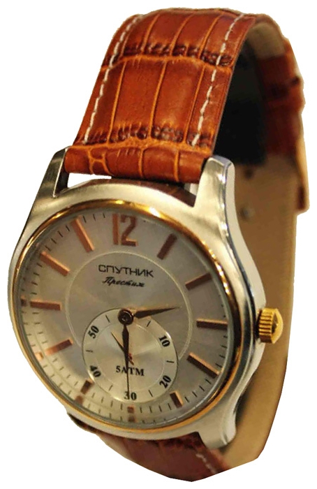 Wrist watch Sputnik NM-81611/6 stal for men - 1 photo, image, picture