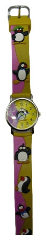 Wrist watch Tik-Tak H101-2 ZHeltye pingviny for kid's - 1 image, photo, picture