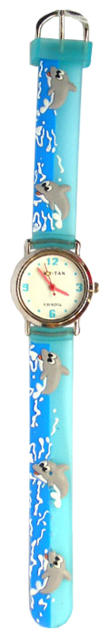 Wrist watch Tik-Tak H102-2 Biryuzovye delfiny for kid's - 1 picture, photo, image