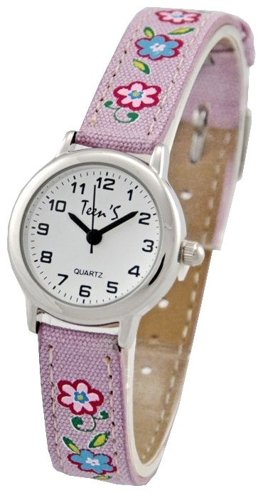 Wrist watch Tik-Tak H114-4 Sirenevye cvety for kid's - 1 picture, image, photo