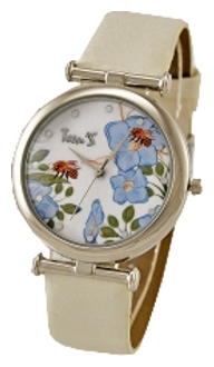 Wrist watch Tik-Tak H736 Belye/golubye cvety for women - 1 image, photo, picture
