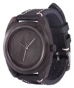 Wrist watch AA Wooden Watches S1 Black for men - 2 picture, image, photo