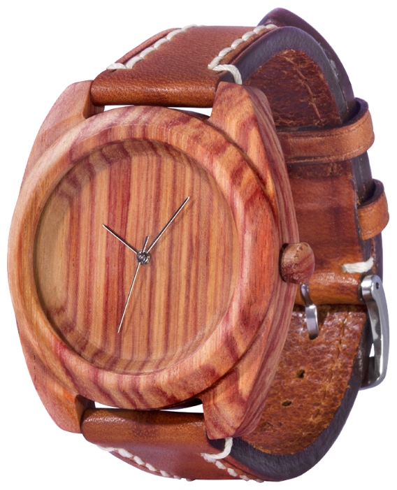 Wrist watch AA Wooden Watches S1 Pink for men - 2 image, photo, picture