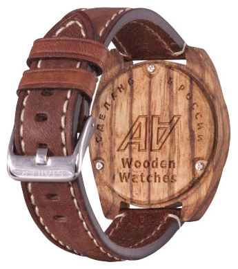 Wrist watch AA Wooden Watches S1 Zebrano for men - 2 image, photo, picture