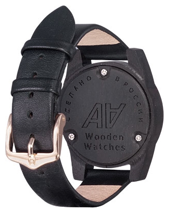 Wrist watch AA Wooden Watches W1 Black for women - 2 image, photo, picture