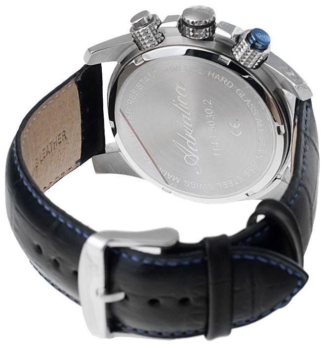 Wrist watch Adriatica 1143.52B3CH for men - 2 photo, picture, image
