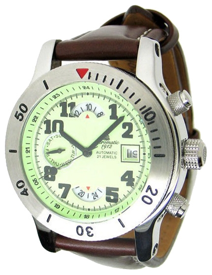 Wrist watch Aeromatic 1912 A1302 for men - 1 photo, picture, image