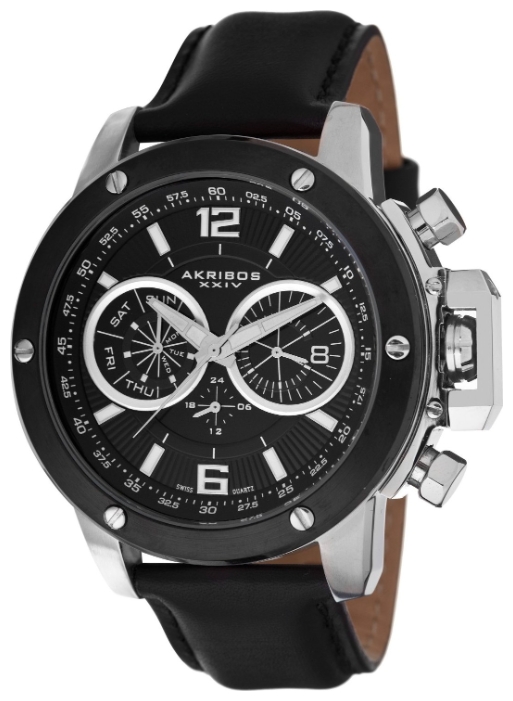 Akribos XXIV AKR469SS wrist watches for men - 1 image, picture, photo