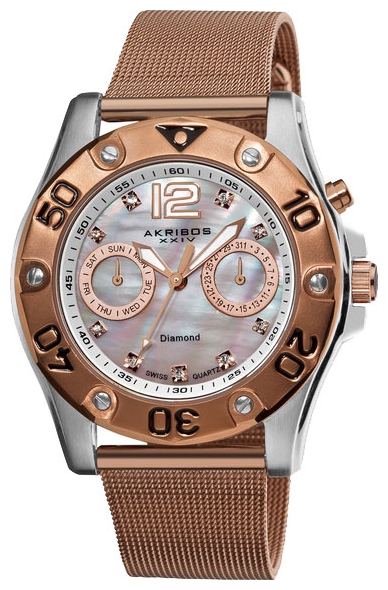 Wrist watch Akribos XXIV AKRX553RG for women - 1 picture, image, photo
