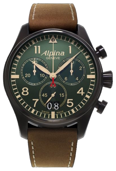 Wrist watch Alpina AL-372GR4FBS6 for men - 1 photo, picture, image