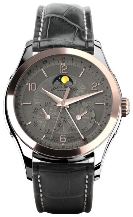 Wrist watch Armand Nicolet 8742B-GS-P974GR2 for men - 1 image, photo, picture