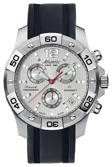 Wrist watch Atlantic 87471.41.25S for men - 1 photo, image, picture