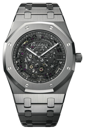 Wrist watch Audemars Piguet 15203PT.OO.1240PT.01 for men - 1 photo, image, picture