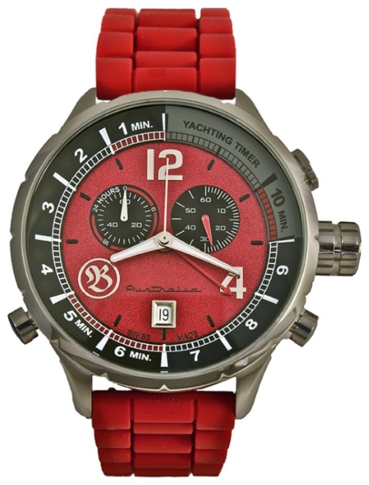 Wrist watch Bausele Yachting Red Earth for men - 1 photo, image, picture