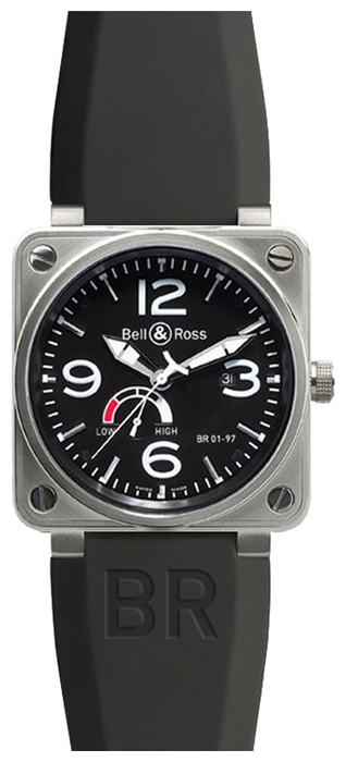 Wrist watch Bell & Ross BR0197-BL-ST for men - 1 image, photo, picture