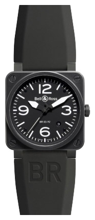 Wrist watch Bell & Ross BR0392 CARBON for men - 1 photo, picture, image