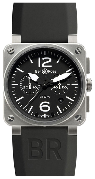 Wrist watch Bell & Ross BR0394-BL-ST for men - 1 image, photo, picture