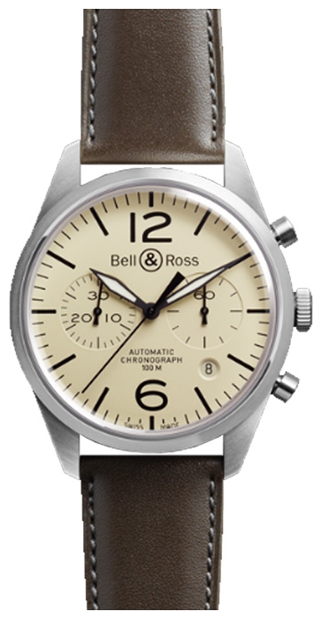 Wrist watch Bell & Ross BRV126-BEI-ST/SCA for men - 1 photo, image, picture