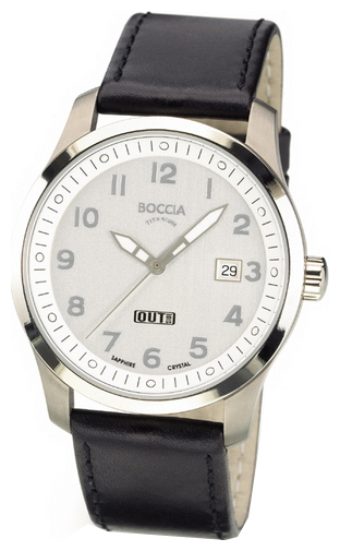 Wrist watch Boccia 3530-01 for men - 1 image, photo, picture