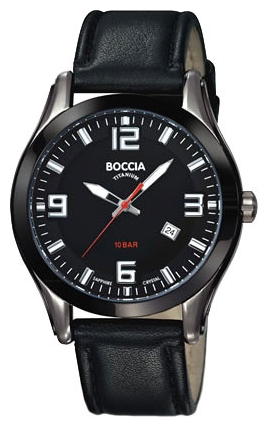 Wrist watch Boccia 3555-01 for men - 1 photo, picture, image
