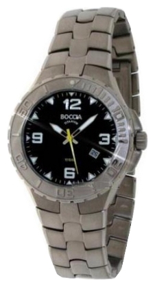 Wrist watch Boccia 3556-01 for men - 1 image, photo, picture