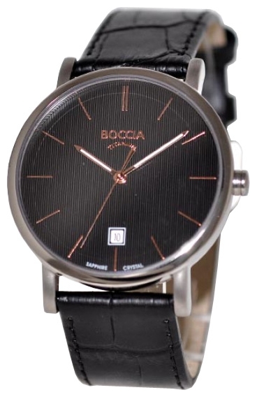 Wrist watch Boccia 3568-07 for men - 1 picture, image, photo