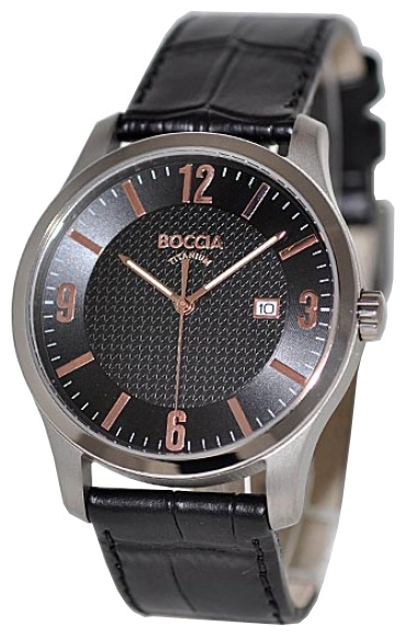 Wrist watch Boccia 3569-02 for men - 1 image, photo, picture