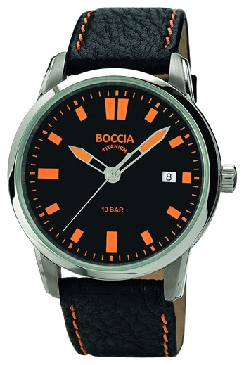 Wrist watch Boccia 3573-01 for men - 1 picture, photo, image