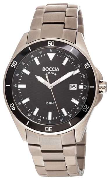 Wrist watch Boccia 3577-01 for men - 1 picture, photo, image