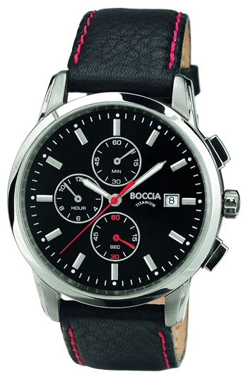 Wrist watch Boccia 3763-01 for men - 1 image, photo, picture