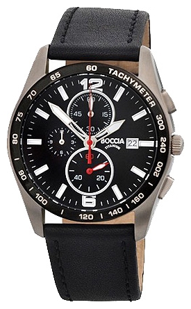Boccia 3767-01 wrist watches for men - 1 image, picture, photo
