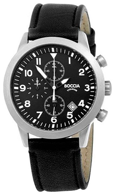 Boccia 3772-01 wrist watches for men - 1 image, picture, photo