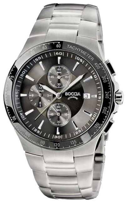 Wrist watch Boccia 3773-01 for men - 1 photo, image, picture