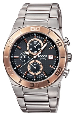 Wrist watch Boccia 3779-05 for men - 1 photo, image, picture