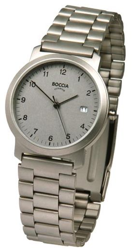 Wrist watch Boccia 577-01 for men - 1 photo, image, picture