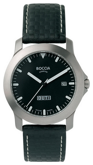 Wrist watch Boccia 585-01 for men - 1 image, photo, picture