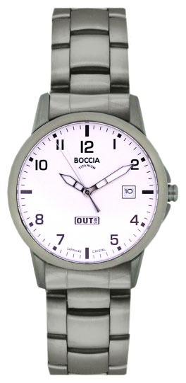 Wrist watch Boccia 604-06 for men - 1 image, photo, picture