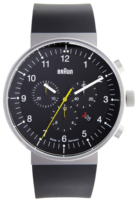 Wrist watch Braun BN0095BKSLBKG for men - 1 image, photo, picture