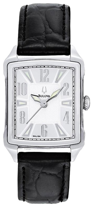 Wrist watch Bulova 96L136 for women - 1 picture, image, photo