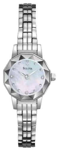 Wrist watch Bulova 96P129 for women - 1 photo, image, picture