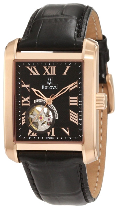 Wrist watch Bulova 97A105 for men - 1 picture, image, photo