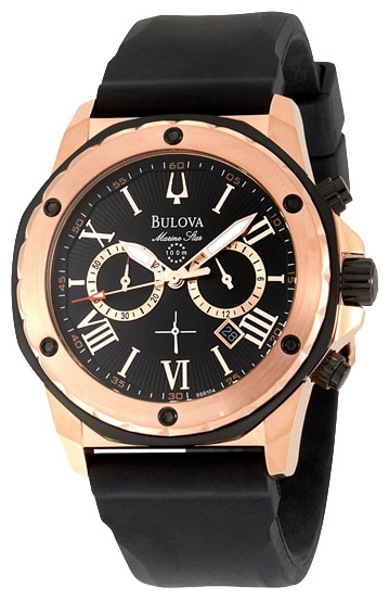 Wrist watch Bulova 98B104 for men - 1 photo, image, picture